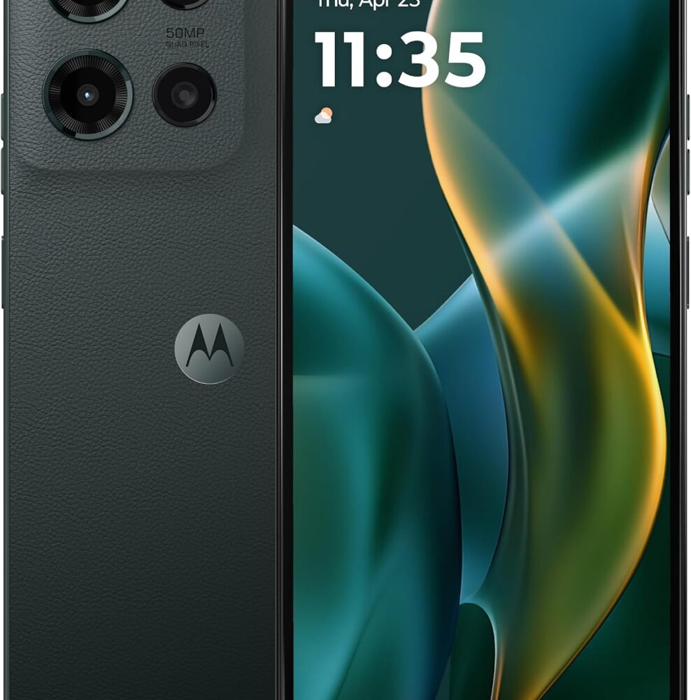 Moto G - 2025 | Unlocked | Made for US 4/128GB | 50MP Camera | Forest Gray