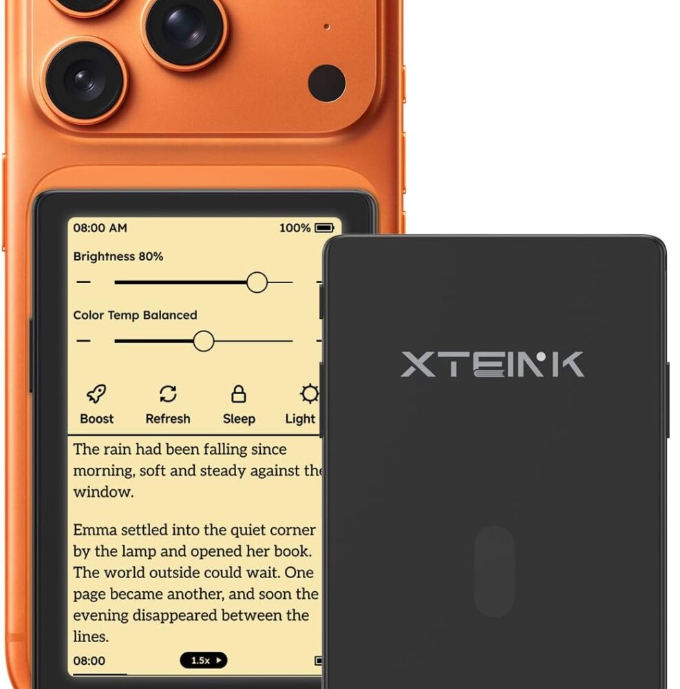XTEINK X4 Pro 4.3" ebook Reader with Front Light & Touchscreen, Space Black